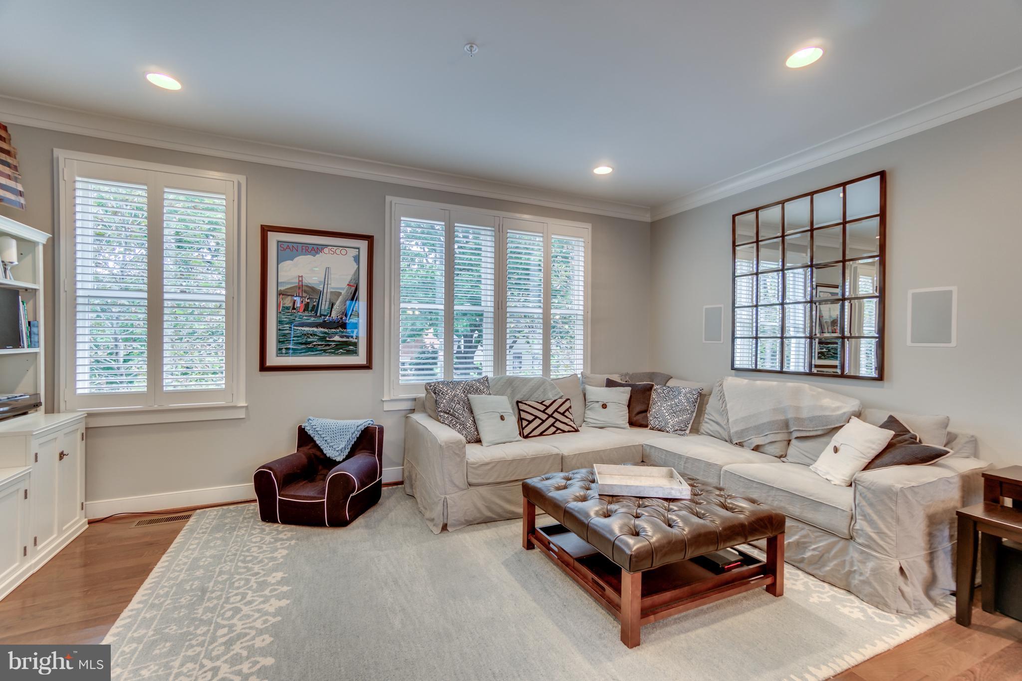 826 First Street Alexandria, VA 22314 - Photo 14 of 31 Plantation Shutters and In-Wall Speakers!