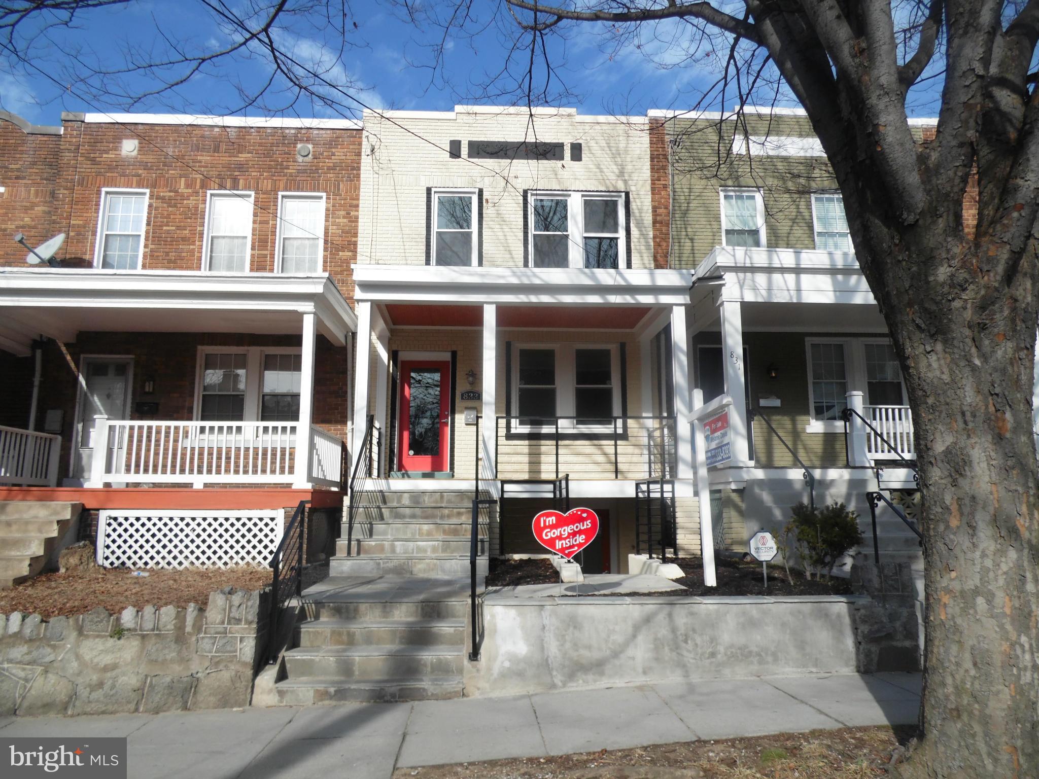 833 Decatur Street Northwest Washington, DC 20011 - Photo 1 of 29 Exterior (Front)