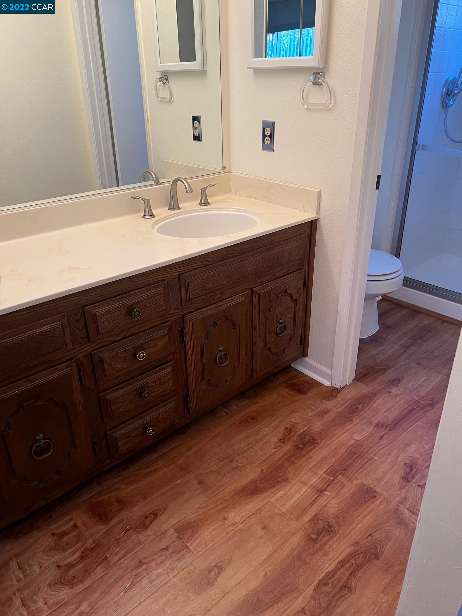 5328 Paso Del Rio Way Concord, CA 94521 - Photo 11 of 22 a bathroom with a sink and a mirror