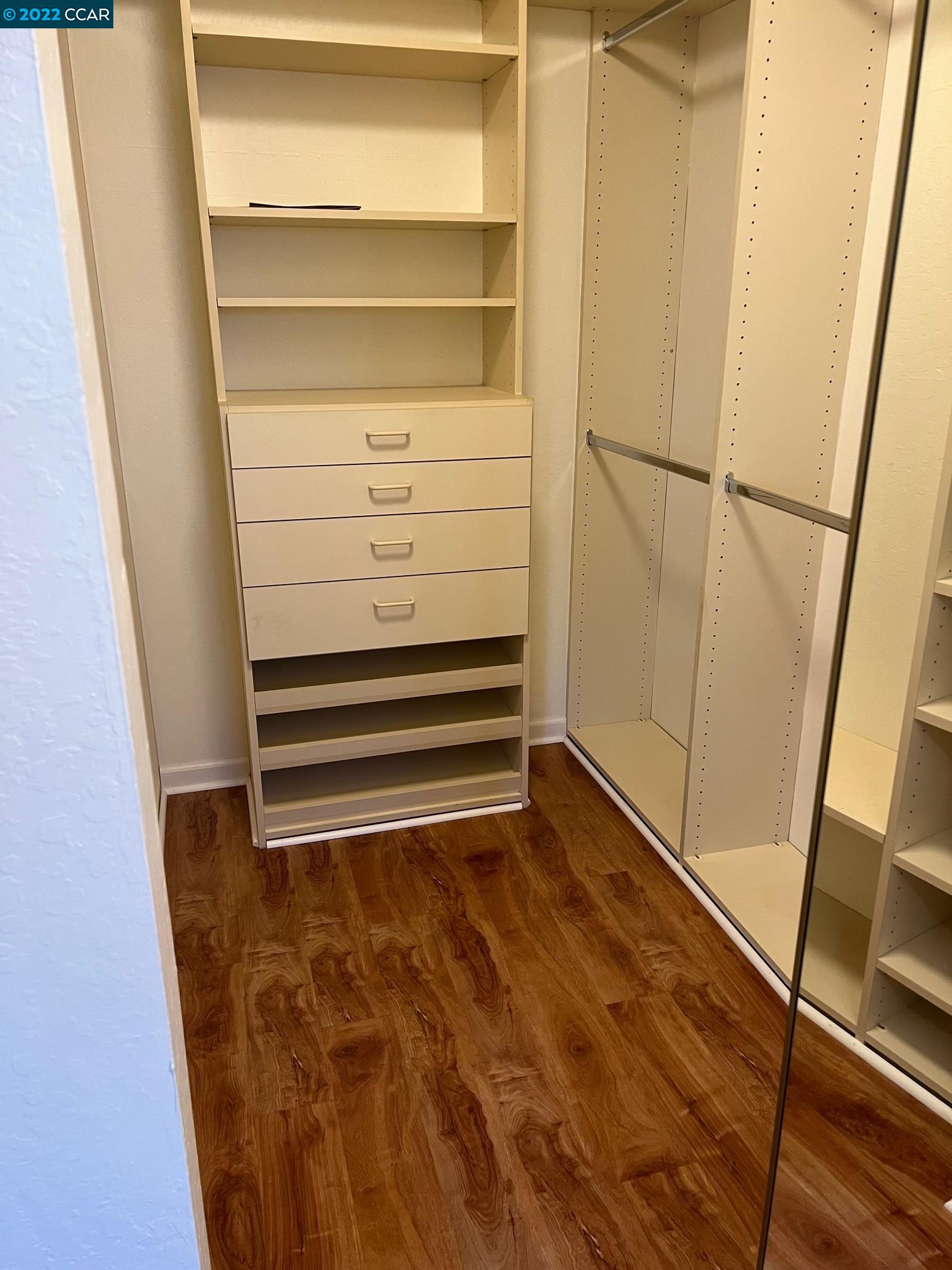 5328 Paso Del Rio Way Concord, CA 94521 - Photo 12 of 22 a view of walk in closet with empty racks