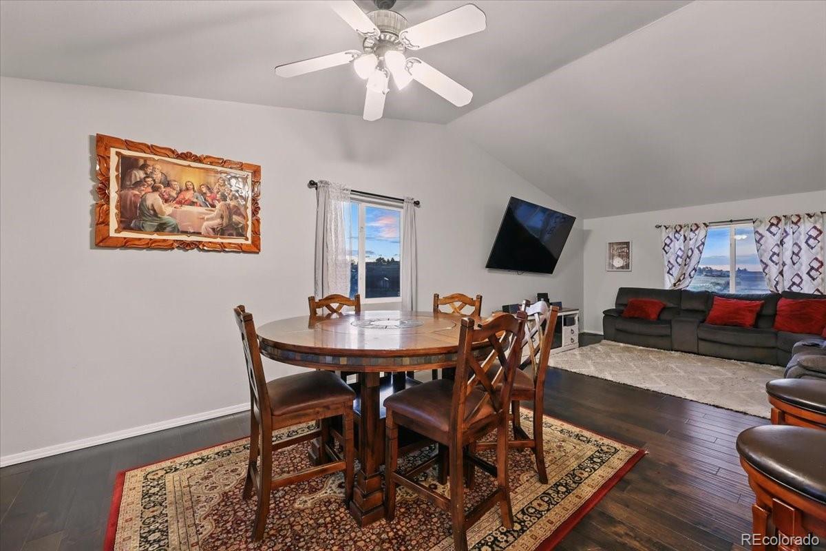 17435 Wagon Train Loop Peyton, CO 80831 - Photo 8 of 40 a view of a dining room with furniture