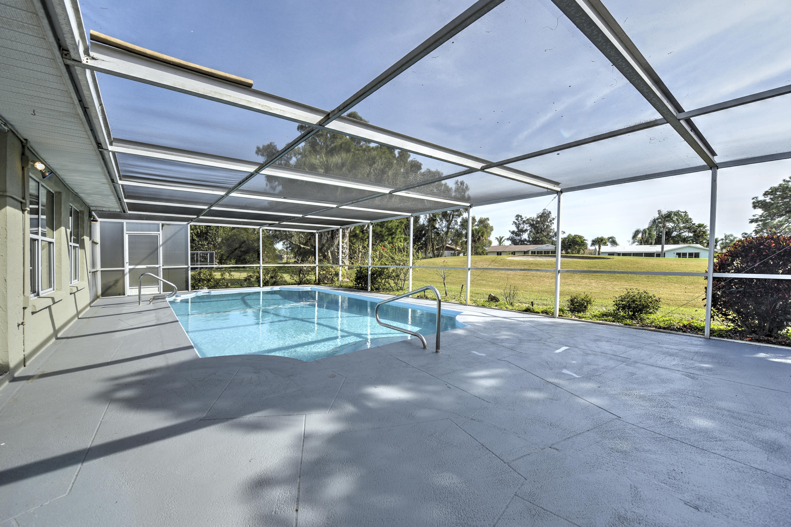 152 Caddy Road Rotonda West, FL 33947 - Photo 28 of 29 28 Pool View