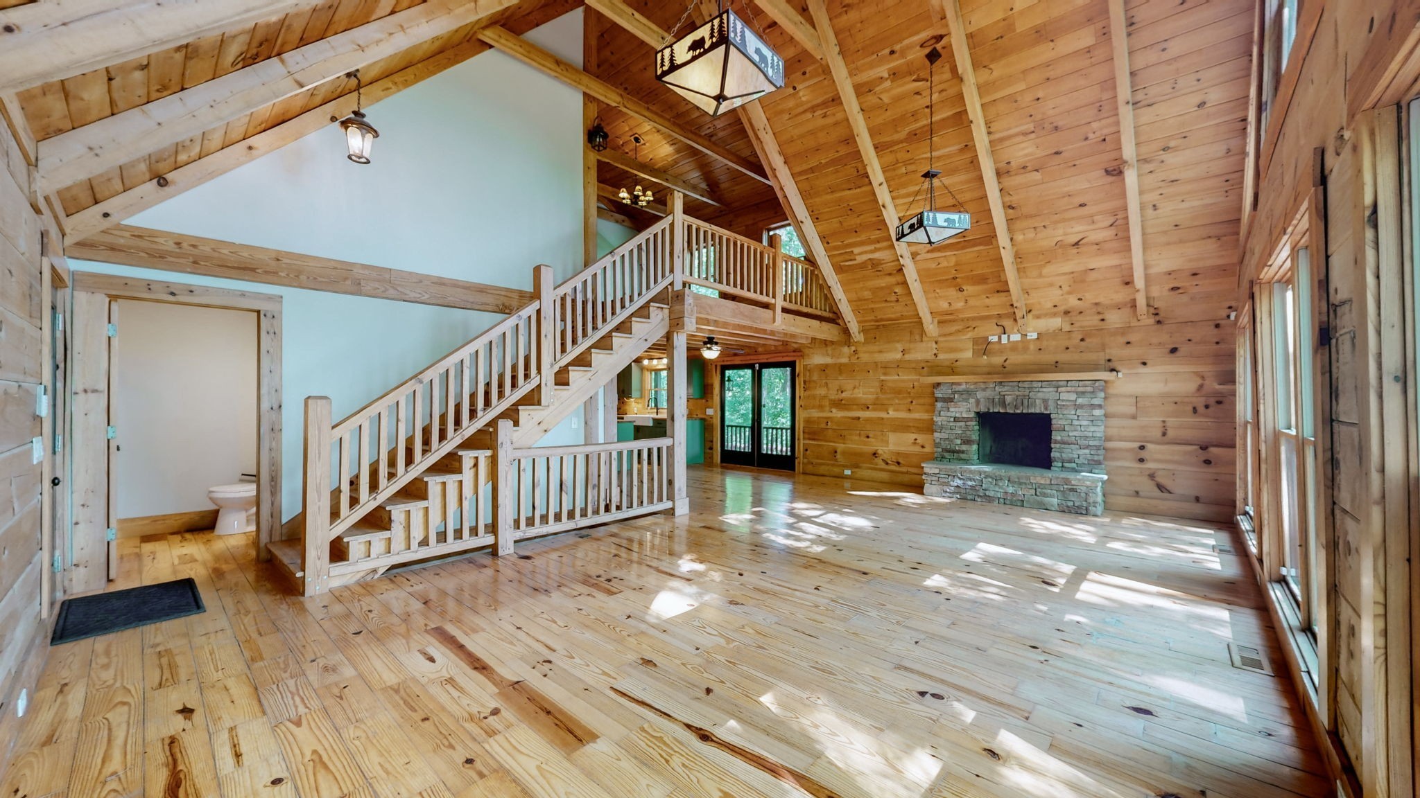 256 Vista Vue Trail Pelham, TN 37366 - Photo 38 of 67 a view of entryway and hall with wooden floor