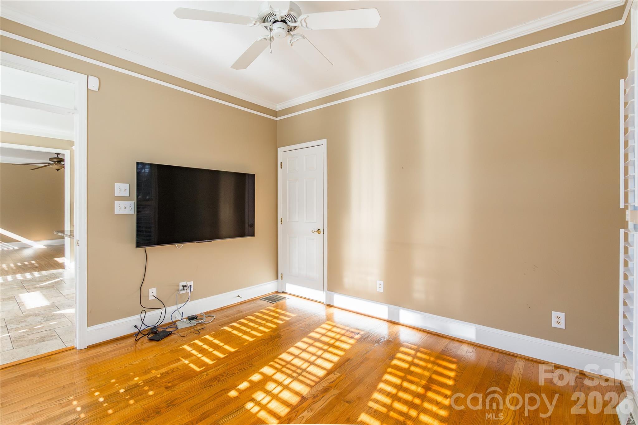 1909 Malvern Road Rock Hill, SC 29732 - Photo 32 of 40 a bedroom with a bed and a flat screen tv