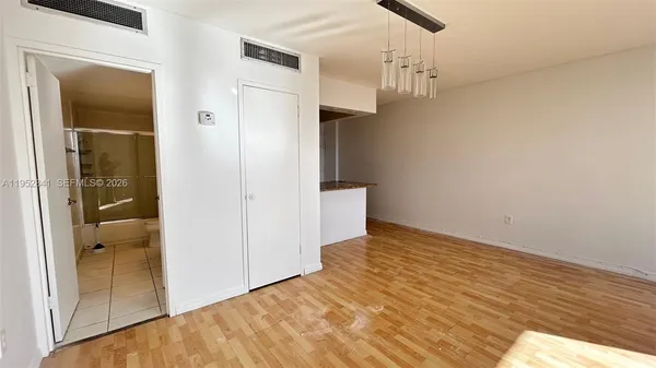 wooden floor in an empty room