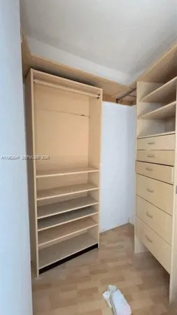 a view of walk in closet