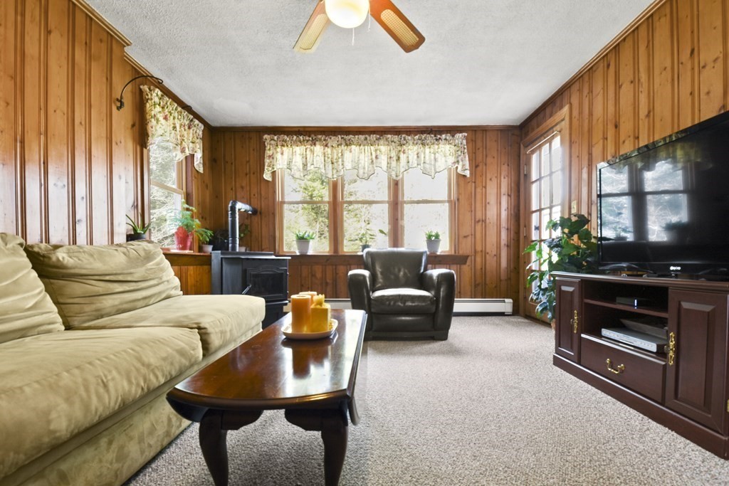 68 Winchendon Road Templeton, MA 01436 - Photo 15 of 30 a living room with furniture and a flat screen tv