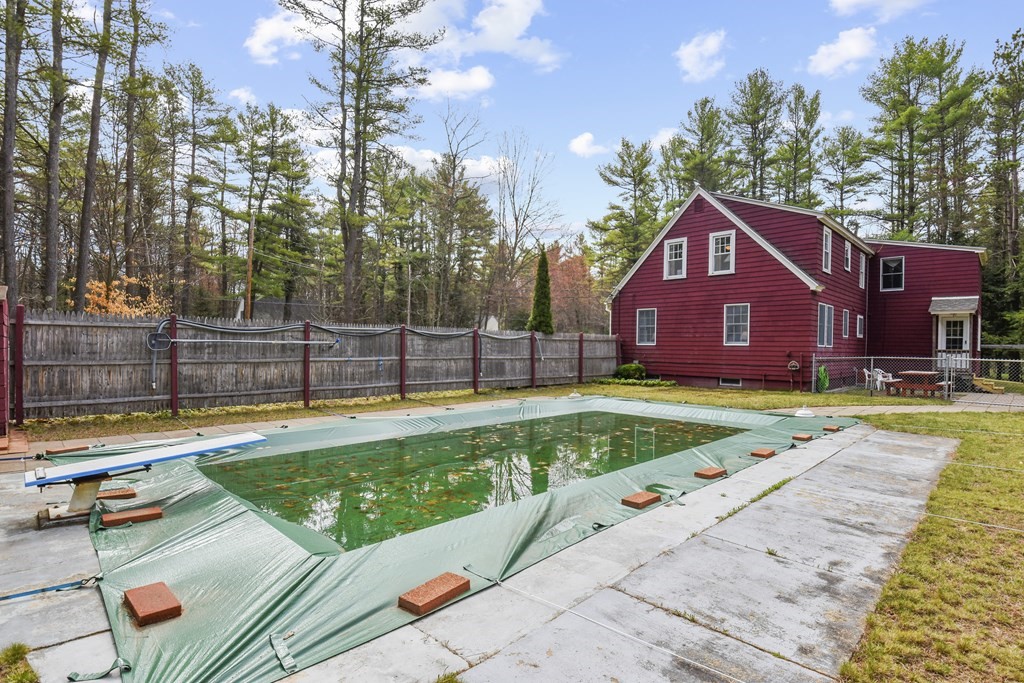 68 Winchendon Road Templeton, MA 01436 - Photo 27 of 30 a view of backyard with swimming pool of outdoor seating
