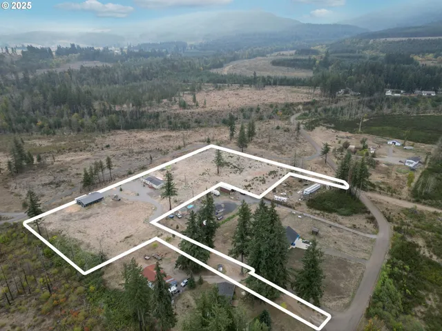 a view of a pool with a yard