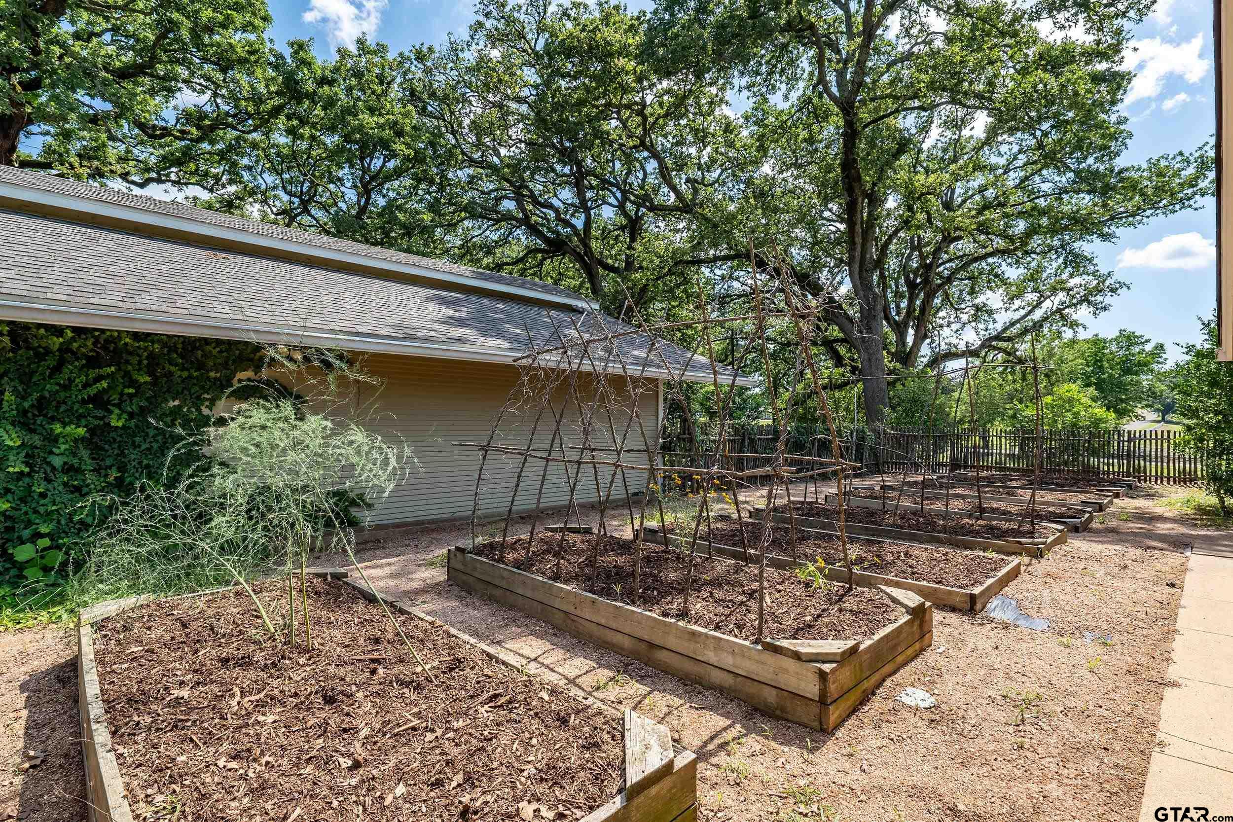 17823 County Road 132 Flint, TX 75762 - Photo 39 of 48 a view of a backyard with a large tree
