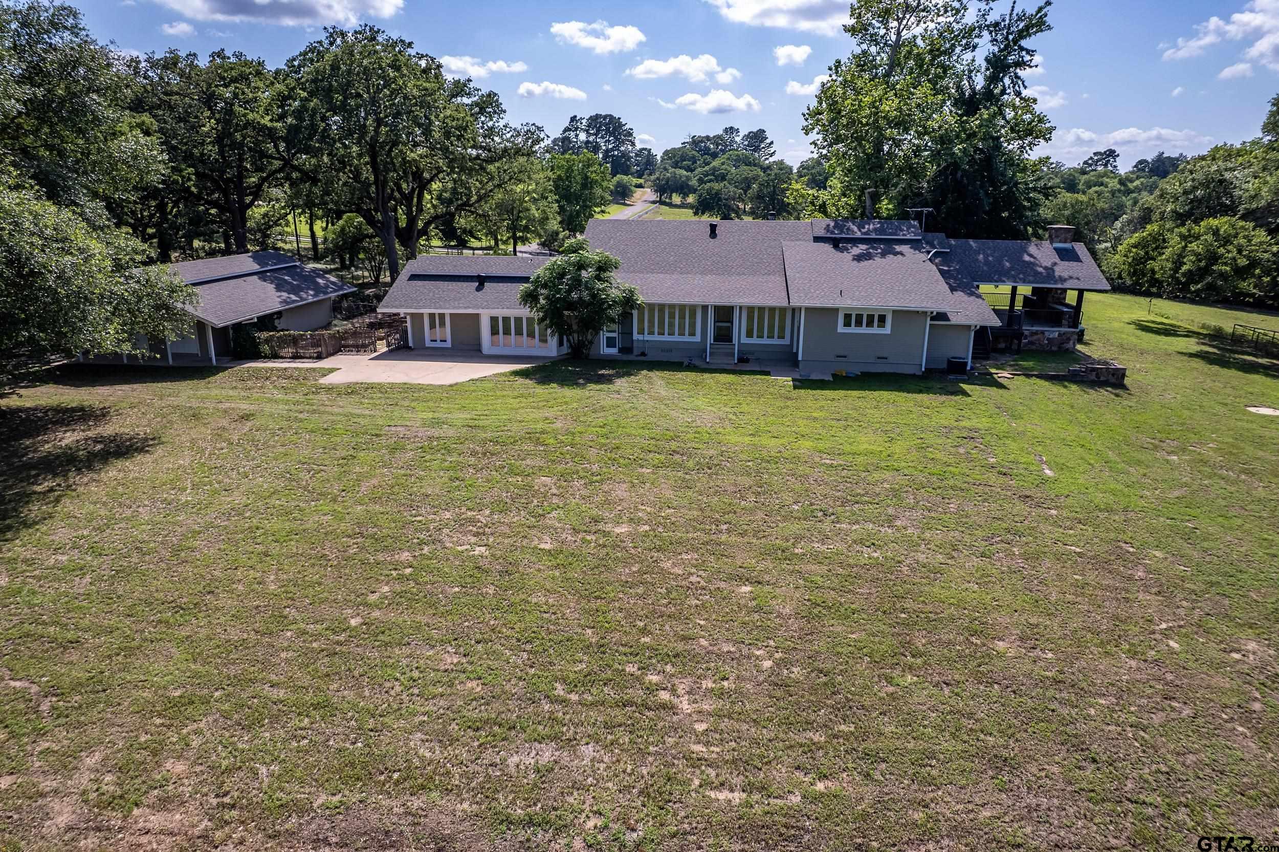 17823 County Road 132 Flint, TX 75762 - Photo 10 of 48 a aerial view of a house with a swimming pool