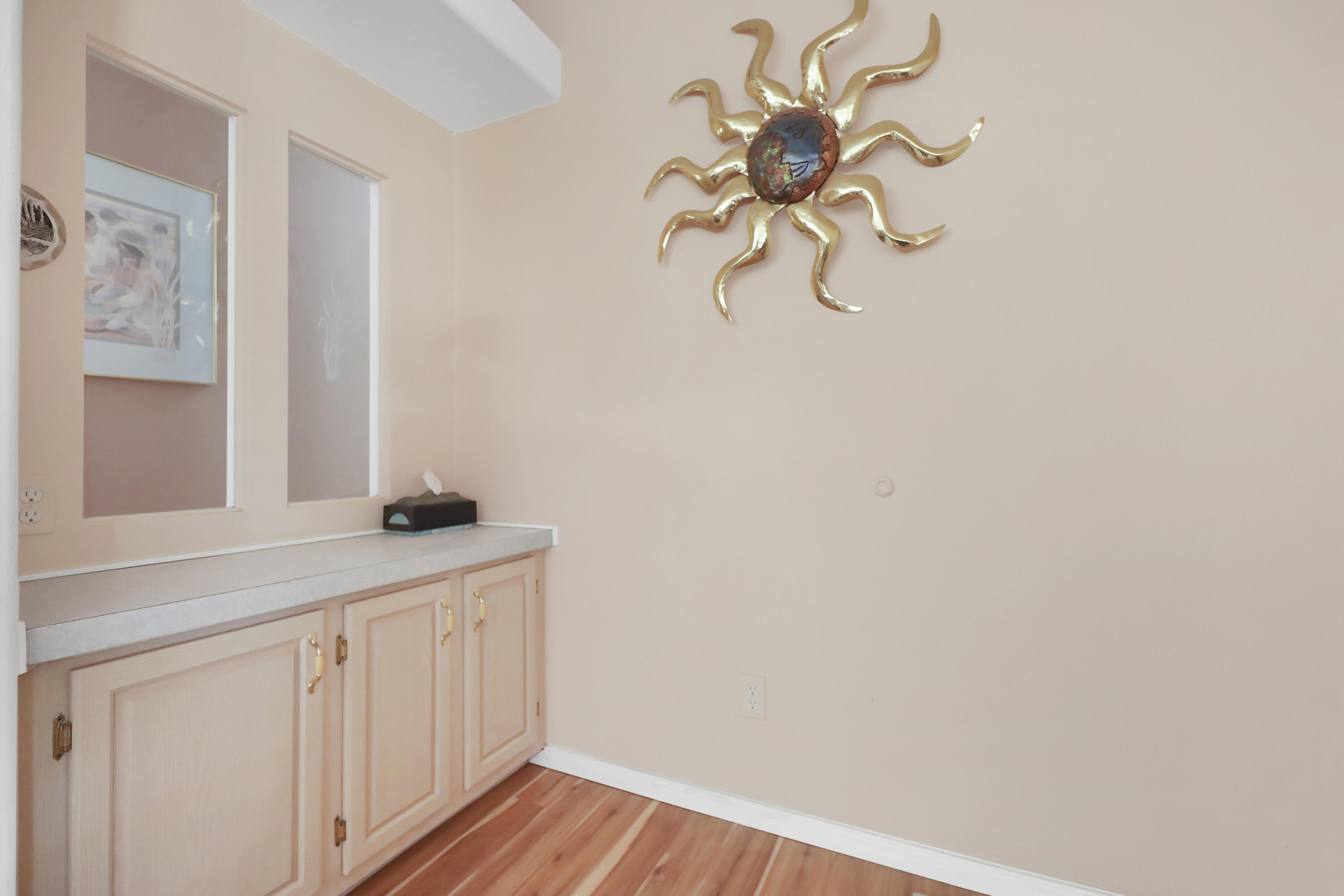 60781 Painted Hills Road Whitewater, CA 92282 - Photo 28 of 39 a bathroom with a sink a vanity and a mirror