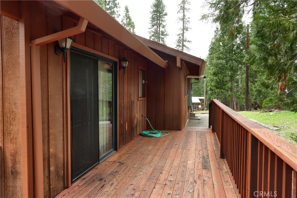 8041 Chilnualna Falls Road Wawona, CA 95389 - Photo 34 of 46 a view of wooden deck