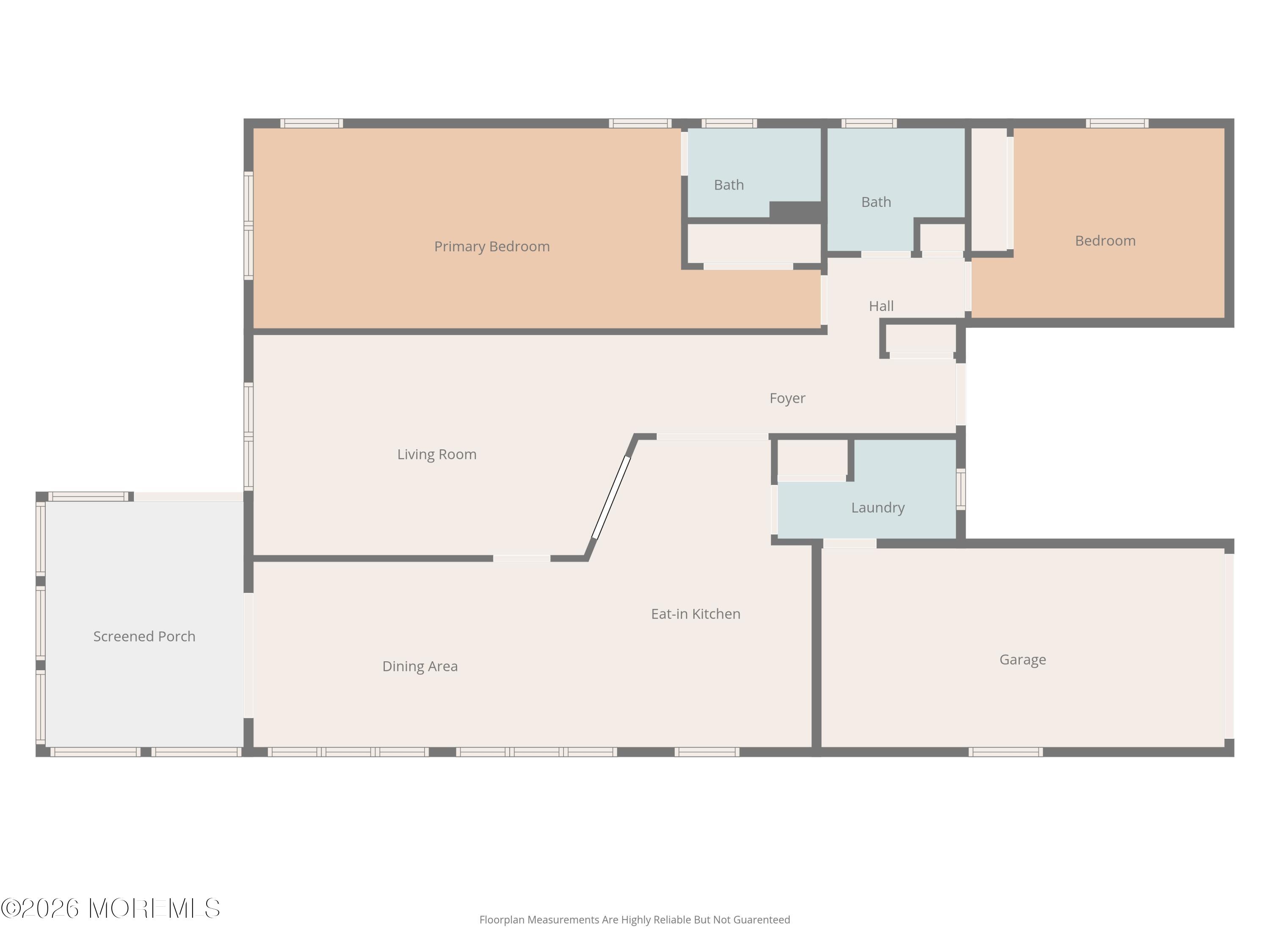 46 Baser Lane Brick, NJ 08724 - Photo 31 of 31 a picture of a floor plan