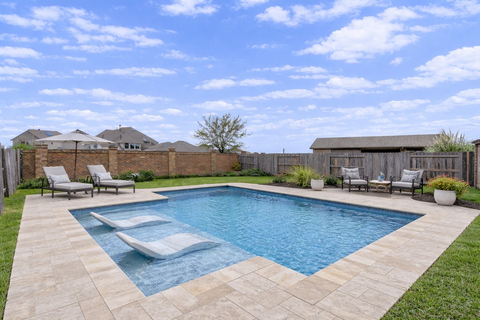 12326 Sabine Point Drive Humble, TX 77346 - Photo 5 of 42 a swimming pool with outdoor view