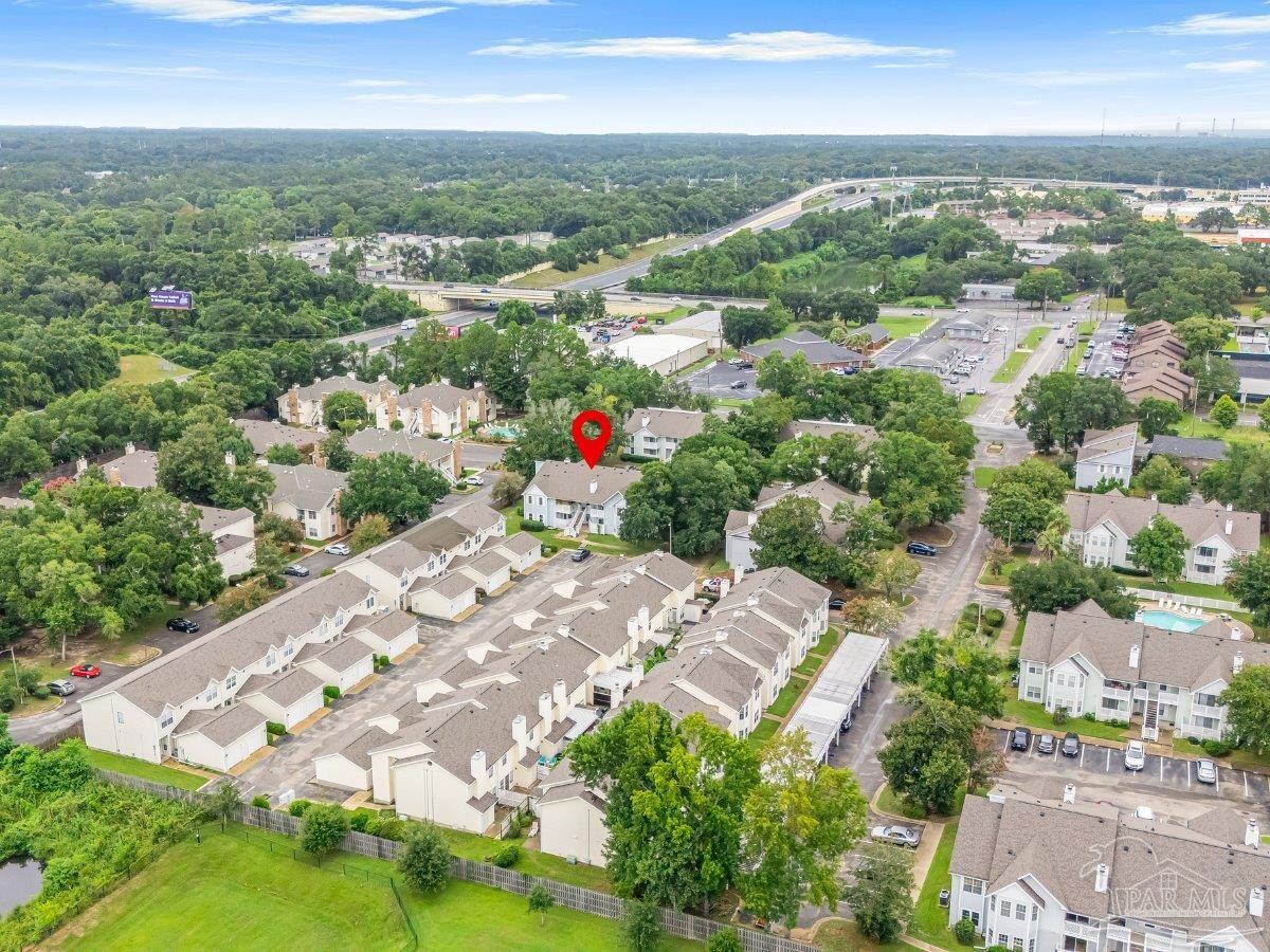 601 East Burgess Road, Unit C3 Pensacola, FL 32504 - Photo 34 of 35 an aerial view of multiple house