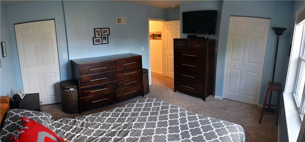 1727 Rutledge Street Pittsburgh, PA 15211 - Photo 8 of 16 MASTER BEDROOM WITH DUAL CLOSETS