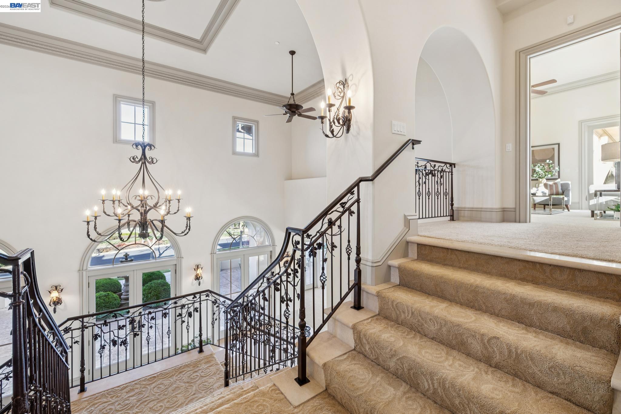 1398 Piemonte Drive Pleasanton, CA 94566 - Photo 29 of 60 a view of entryway and hall with wooden floor