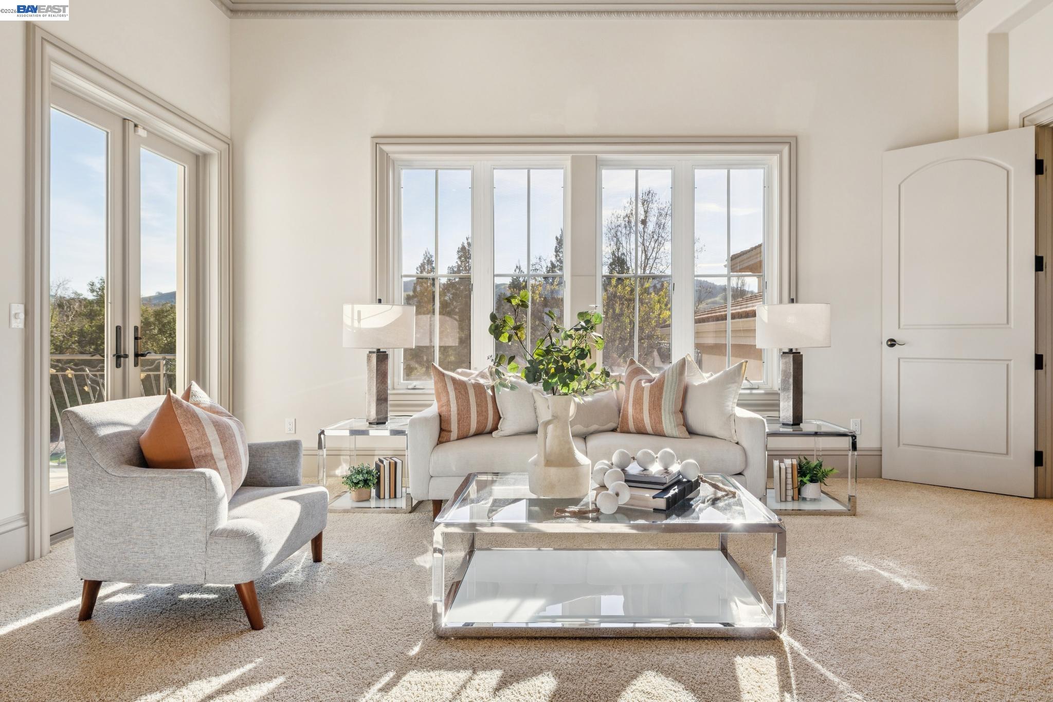 1398 Piemonte Drive Pleasanton, CA 94566 - Photo 38 of 60 a living room with furniture and a large window