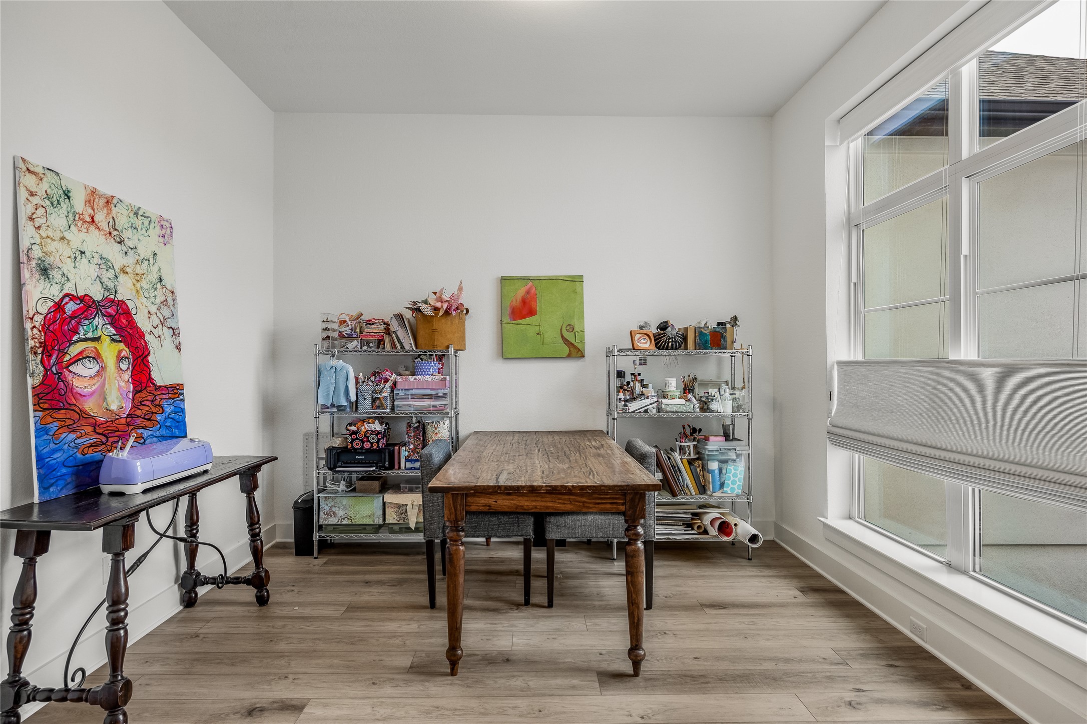 494 Prairie Clover Drive Dripping Springs, TX 78620 - Photo 17 of 39 Dedicated Office Being Used as a Craft Room.