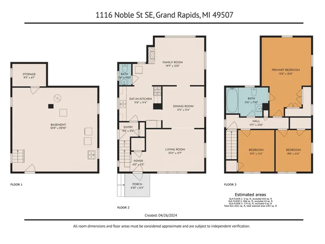 $288,000 | 1116 Noble Street Southeast, Grand Rapids, MI 49507