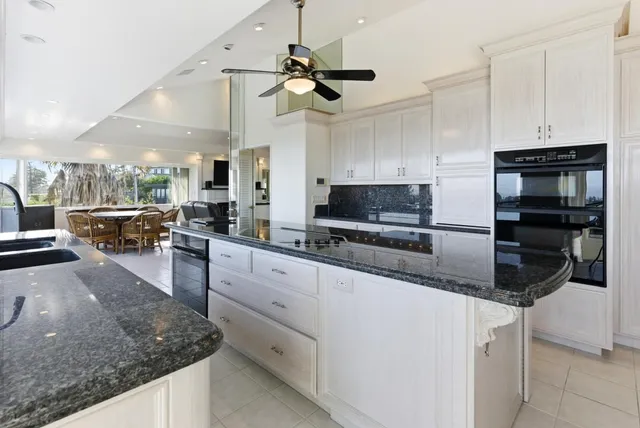 a view of balcony and wooden floor