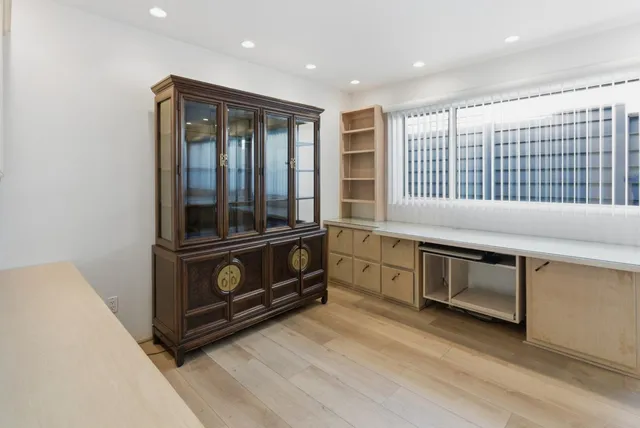 a view of a floor to ceiling window and a floor to ceiling window