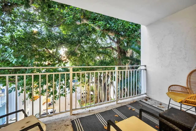 a outdoor living space with furniture