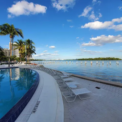 a view of outside space with swimming pool
