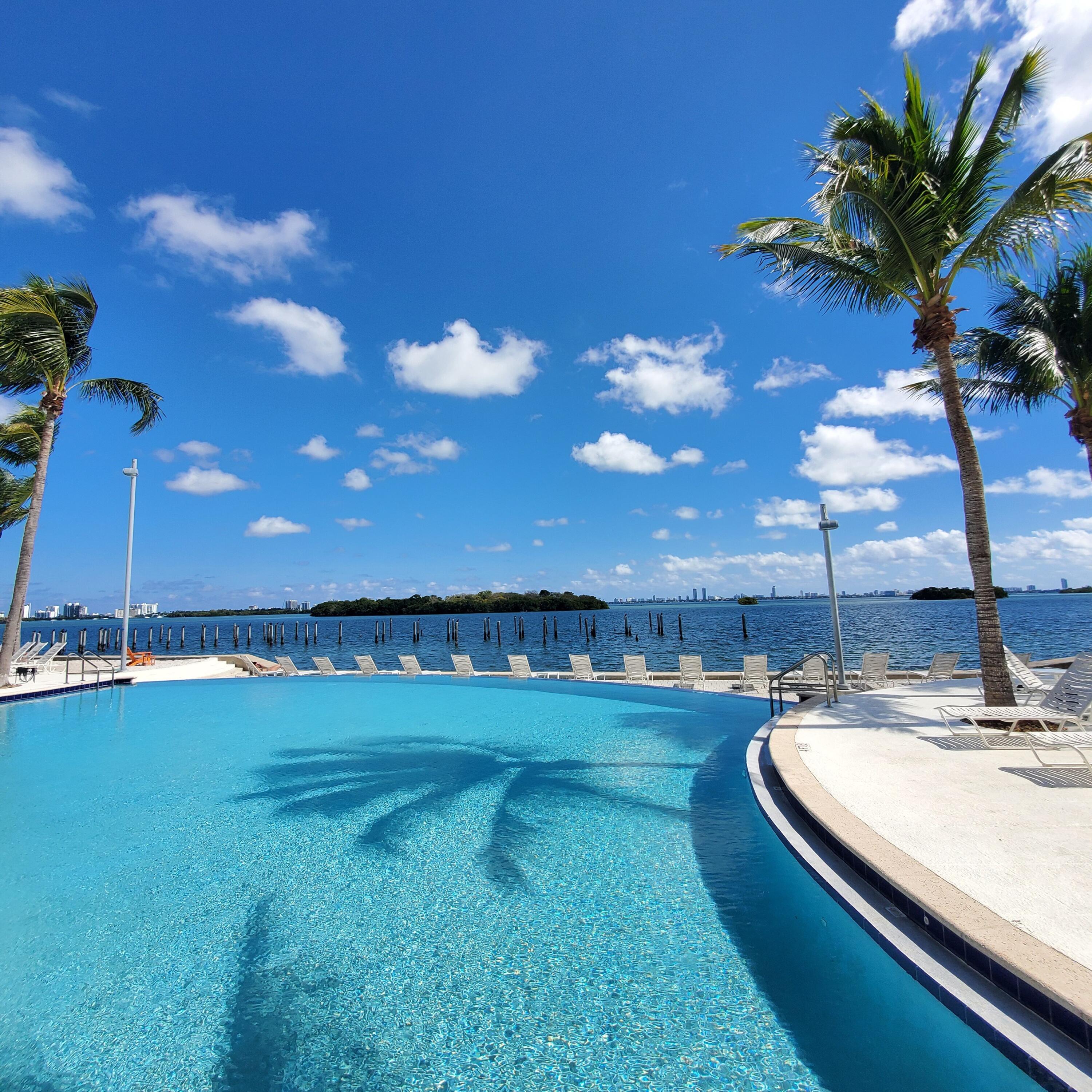 777 Northeast 62nd Street, Unit C512 Miami, FL 33138 - Photo 36 of 40 a view of a swimming pool with a yard