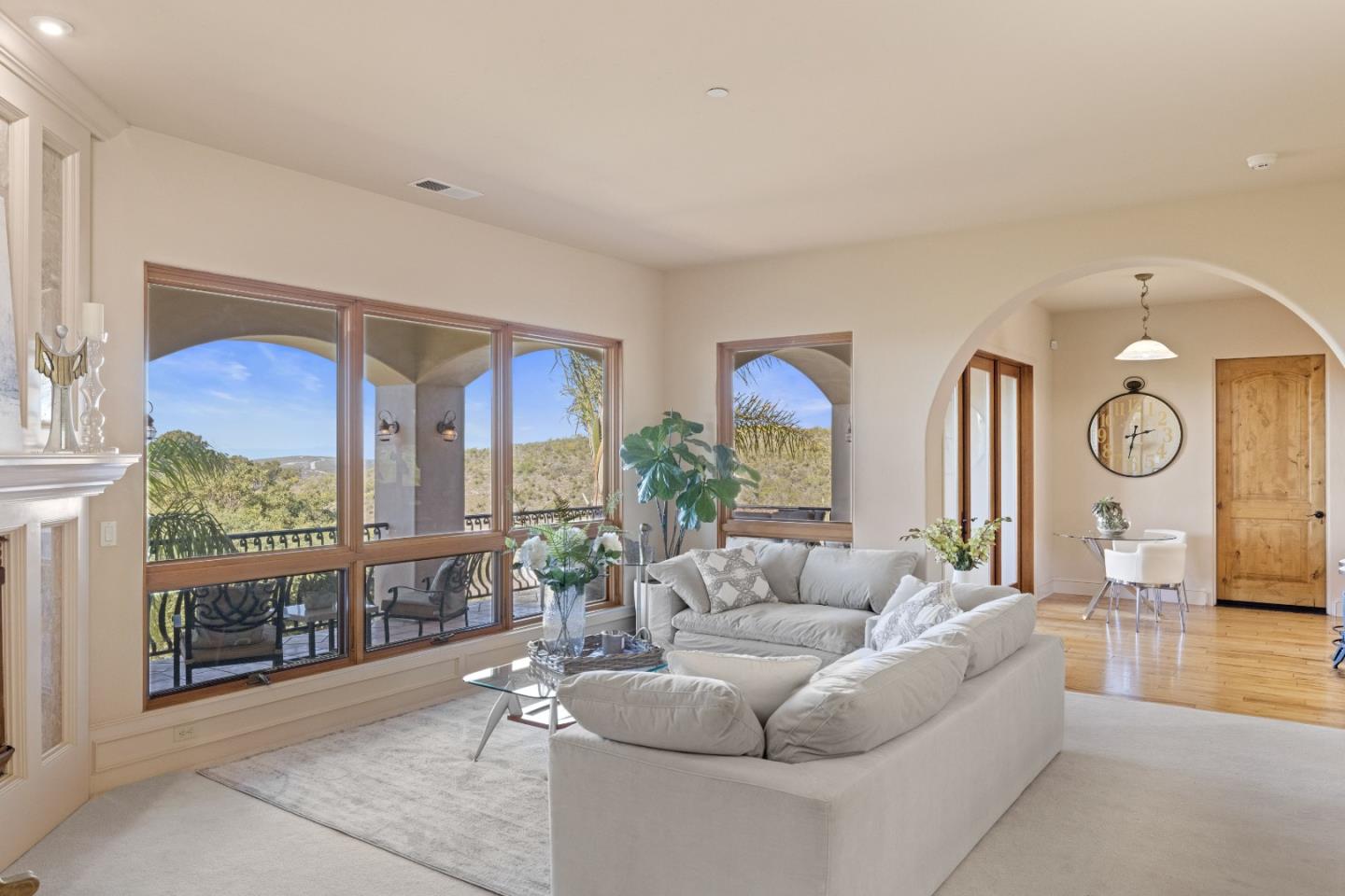 11550 Spur Road Monterey, CA 93940 - Photo 22 of 60 a living room with furniture and a large window
