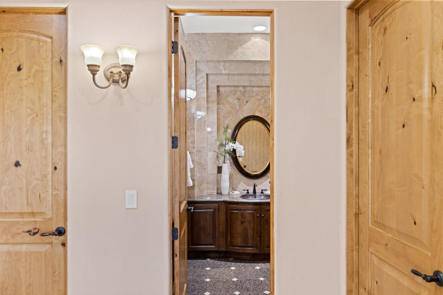 11550 Spur Road Monterey, CA 93940 - Photo 54 of 60 a bathroom with a shower and mirror
