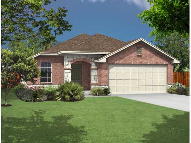 11816 Gaelic Drive Austin, TX 78754 - Photo 1 of 1 a front view of a house with a garden and yard