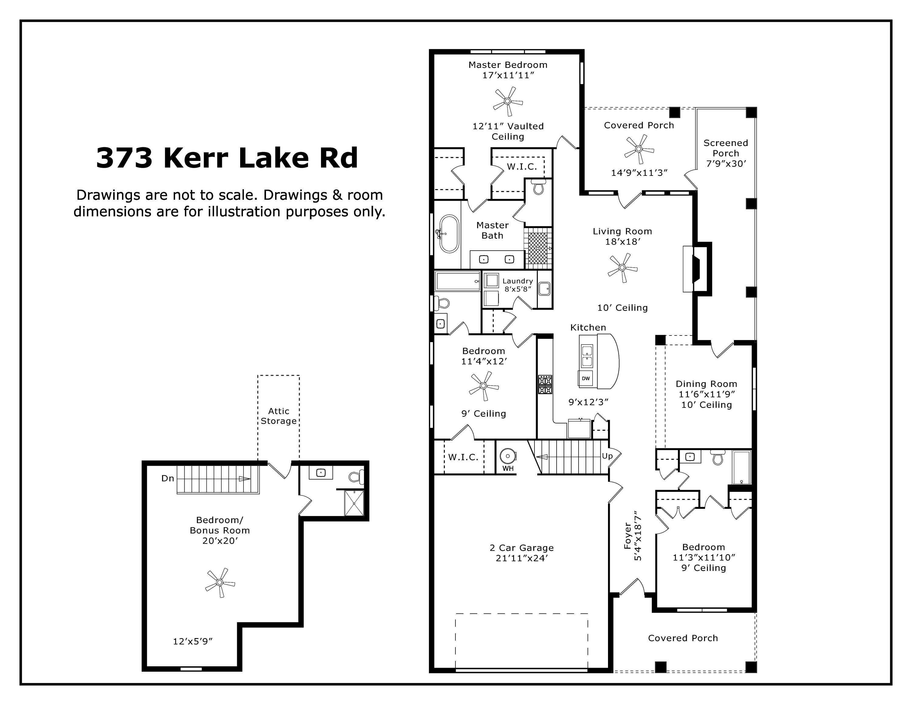 373 Kerr Lake Road Aberdeen, NC 28315 - Photo 41 of 41 Floor Plan_373 Kerr Lake Rd