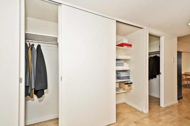 175 East Delaware Place, Unit 4619 Chicago, IL 60611 - Photo 7 of 10 a view of walk in closet with clothes and shoes