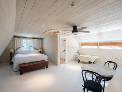 a bathroom with a sink and a shower