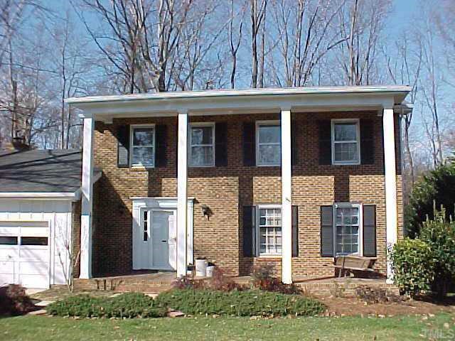 517 Ortega Road Raleigh, NC 27609 - Photo 1 of 1 Beautiful Brick Front! Traditional Styling! Rocking Chair Front Porch w/Gorgeous Columns & 2-car garage! Across street from Award-winning Elementary School!
