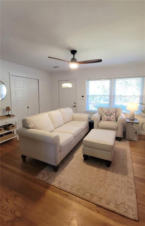 3267 Bonway Drive Decatur, GA 30032 - Photo 13 of 21 a living room with furniture and a large window