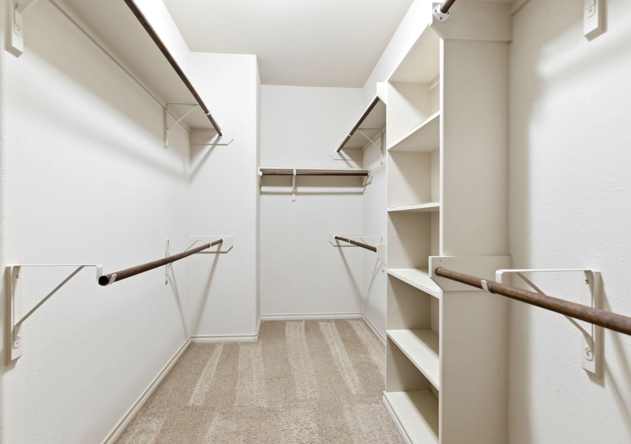 19903 Senterra Lakes Boulevard Spring, TX 77379 - Photo 25 of 50 Spacious walk-in primary closet with ample hanging space and built-in shelving, perfect for organizing your wardrobe.