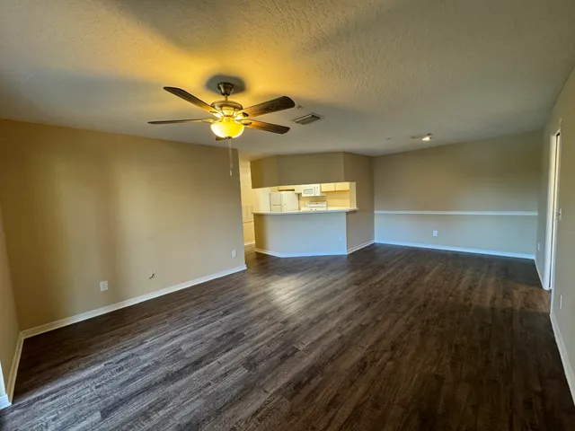 wooden floor in an empty room