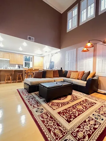 a view of a house with a outdoor space