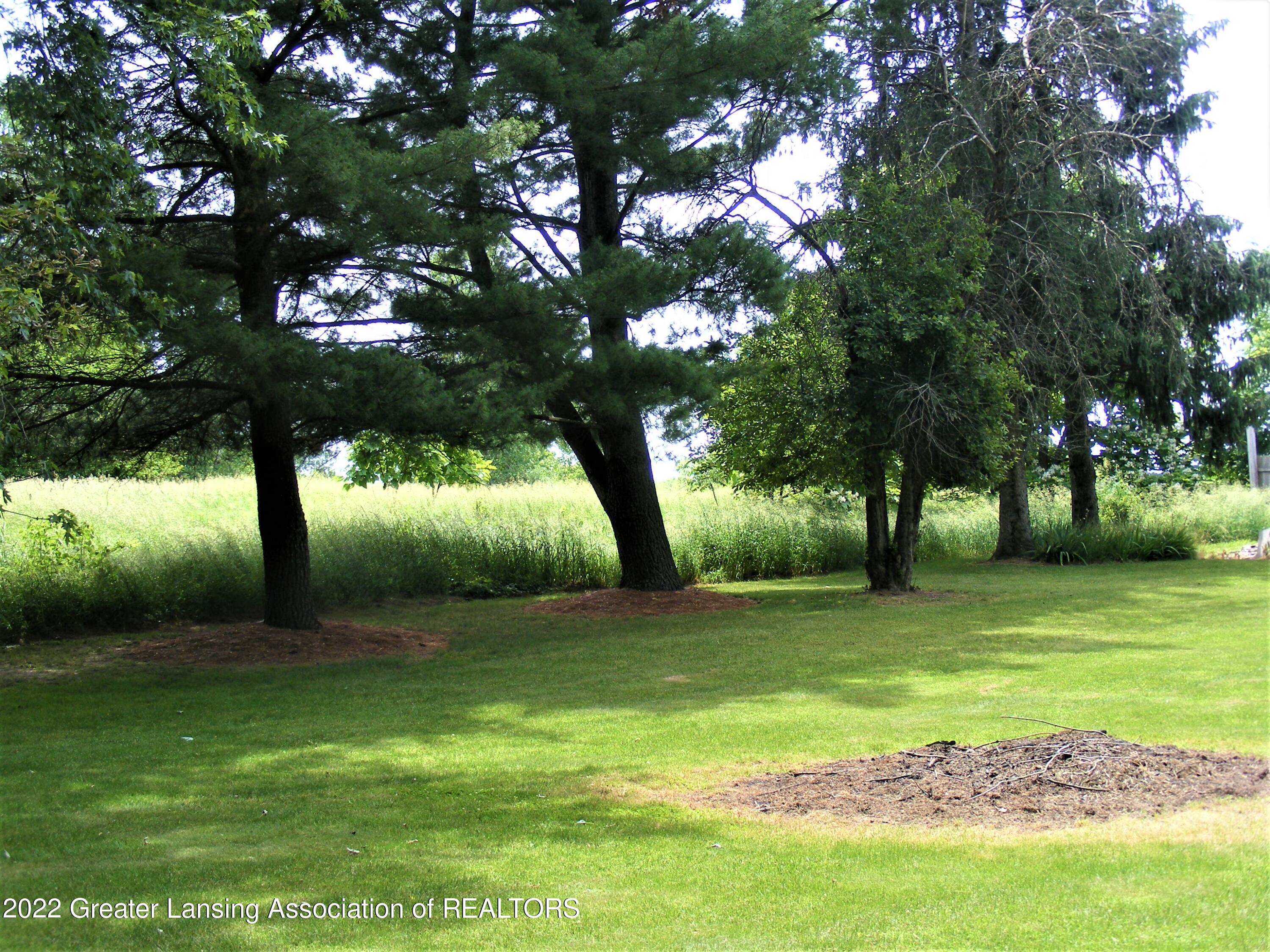 2183 Arch Road Eaton Rapids, MI 48827 - Photo 29 of 34 back yard private, open field