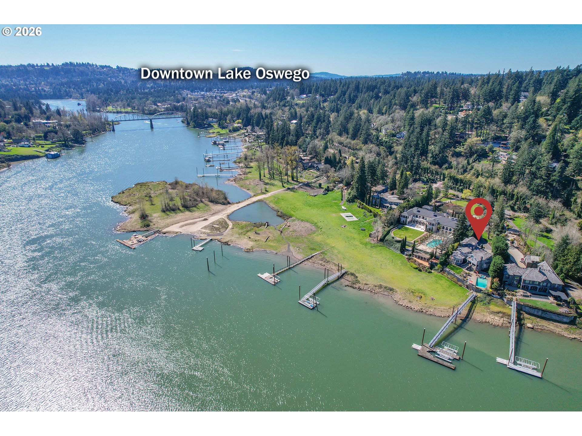 12790 South Fielding Road Lake Oswego, OR 97034 - Photo 42 of 44 Drone View/UAV