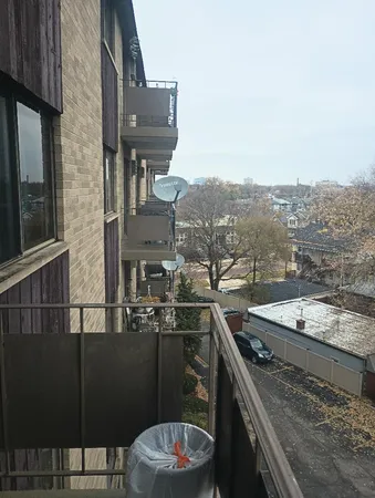 a view of a terrace with a sink