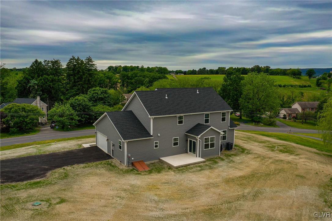 650 Clearfield Road Nazareth, PA 18064 - Photo 4 of 50 an aerial view of a house with big yard
