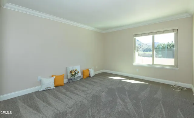 a view of a room with window