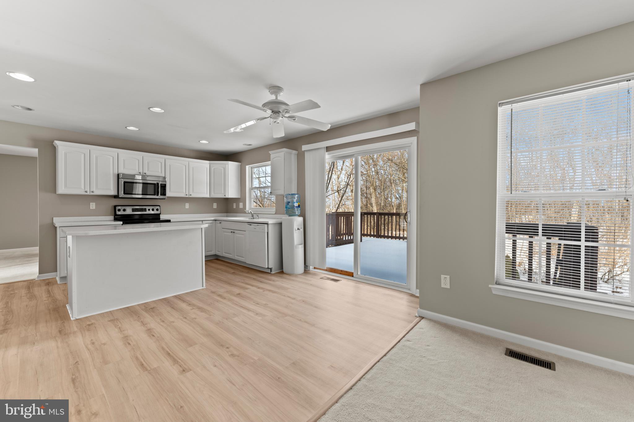 7756 Seneca Ridge Drive York, PA 17403 - Photo 17 of 50 a large kitchen with a large window and stainless steel appliances