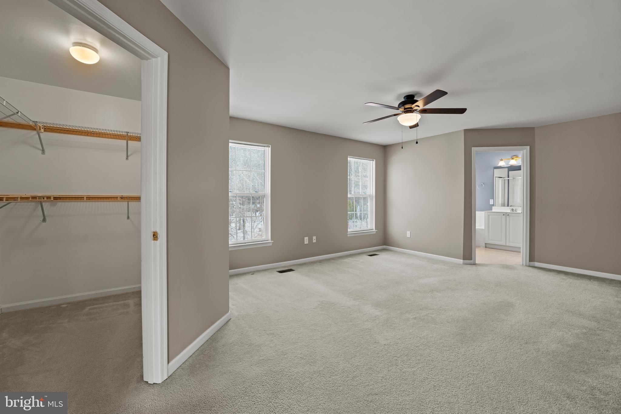 7756 Seneca Ridge Drive York, PA 17403 - Photo 34 of 50 a view of an empty room with a ceiling fan