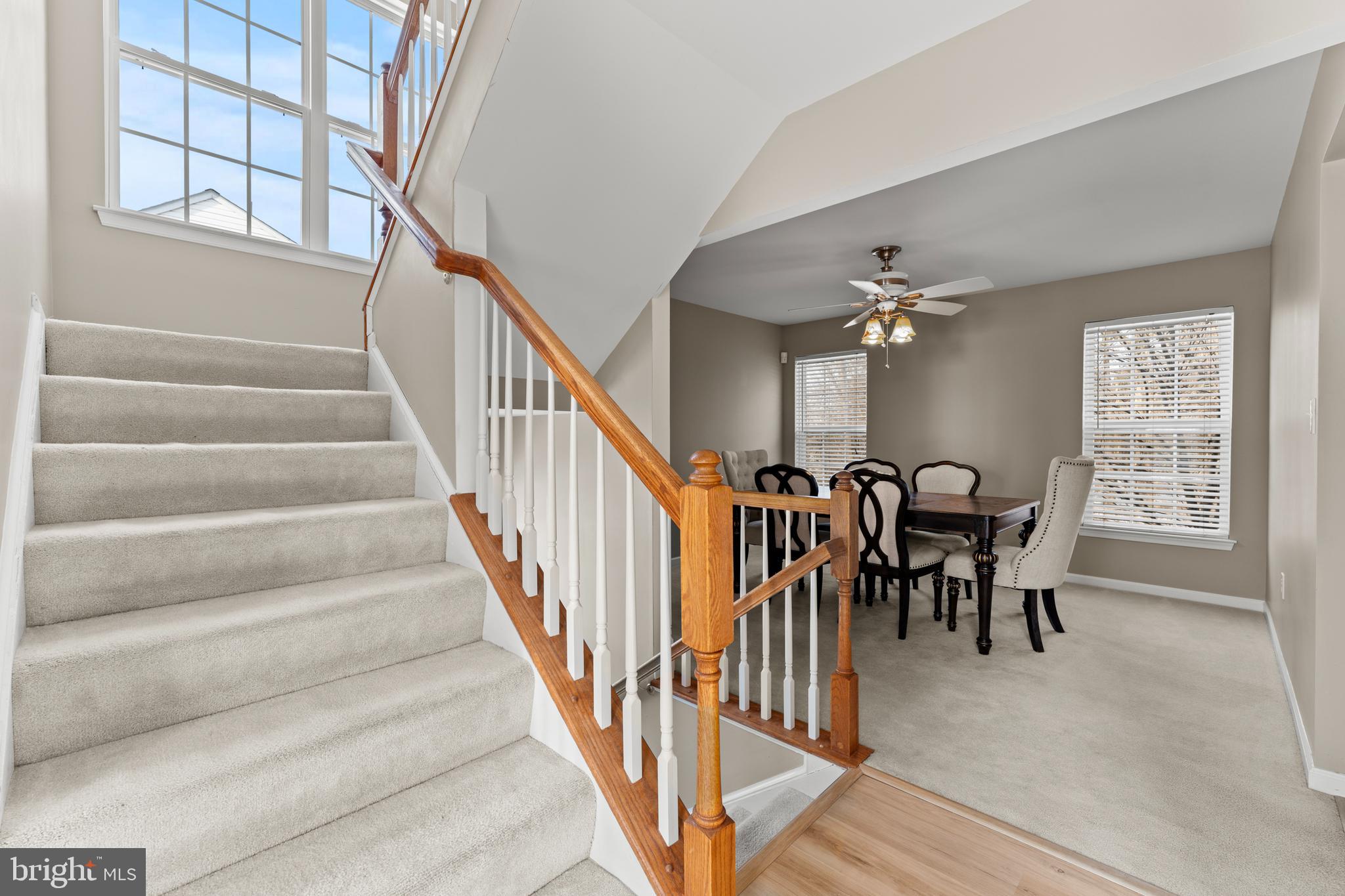 7756 Seneca Ridge Drive York, PA 17403 - Photo 9 of 50 a view of a dining room with furniture front door and wooden floor
