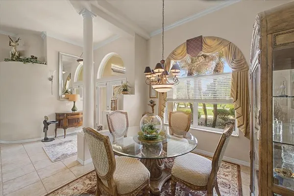 a view of a livingroom with furniture and window